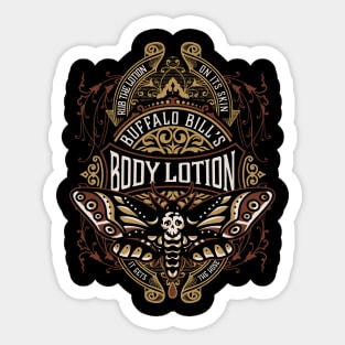 Buffalo Lotion Sticker